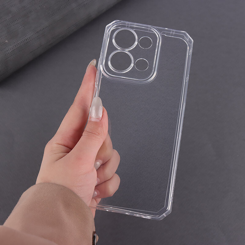 قاب ژله ای شفاف شیائومی Redmi 15C محافظ لنزدار - 2