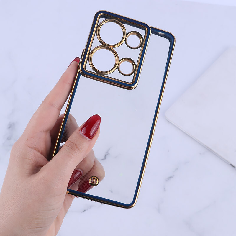 قاب ژله ای شیائومی Redmi Note 13 Pro 4G دور رنگی محافظ لنزدار - 3