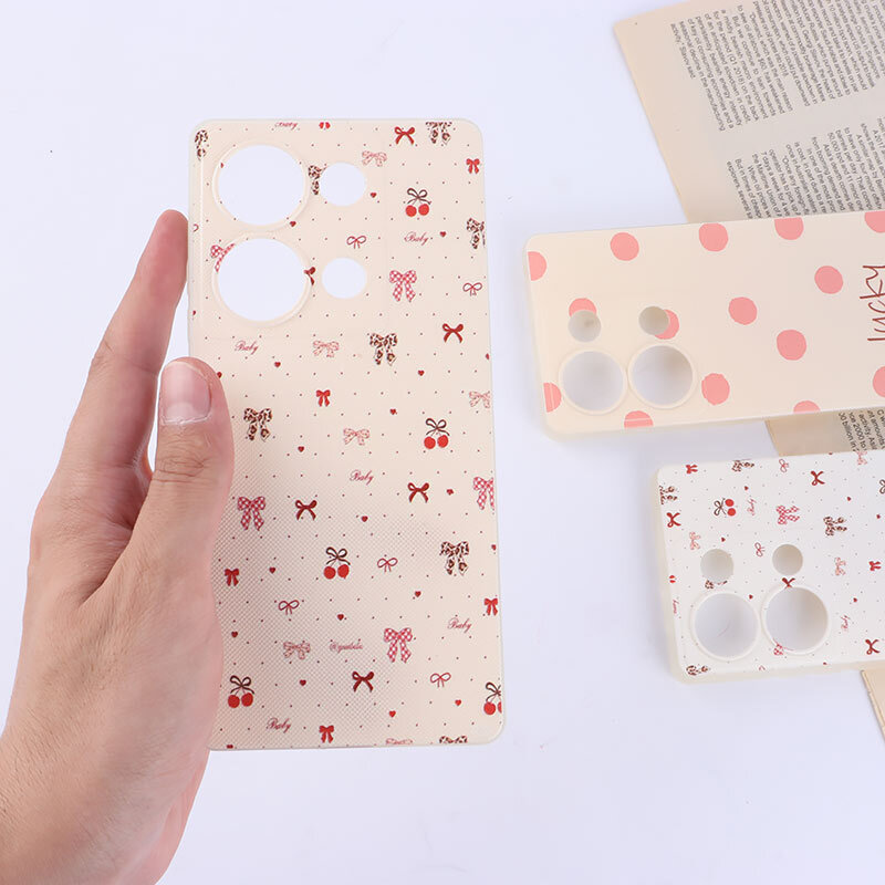 قاب ژله ای شیائومی Redmi Note 13 Pro 4G طرح دار چاپی محافظ لنزدار - 2