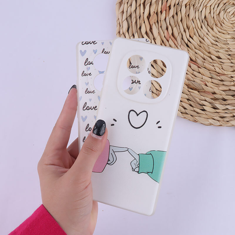 قاب ژله ای شیائومی Redmi Note 14 Pro 4G طرح دار چاپی محافظ لنزدار - 5