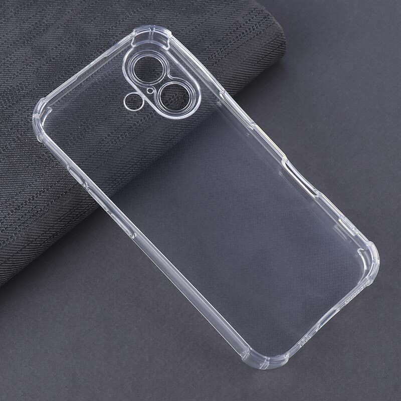 قاب ژله ای ضربه گیر بی رنگ آیفون iPhone 16 محافظ لنزدار - 2