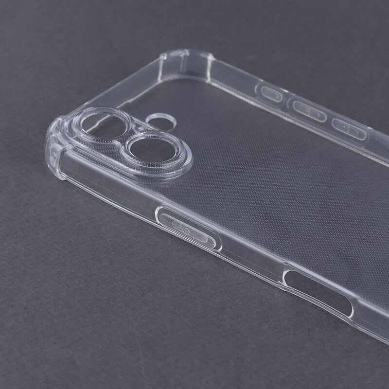 قاب ژله ای ضربه گیر بی رنگ آیفون iPhone 16 محافظ لنزدار - 3