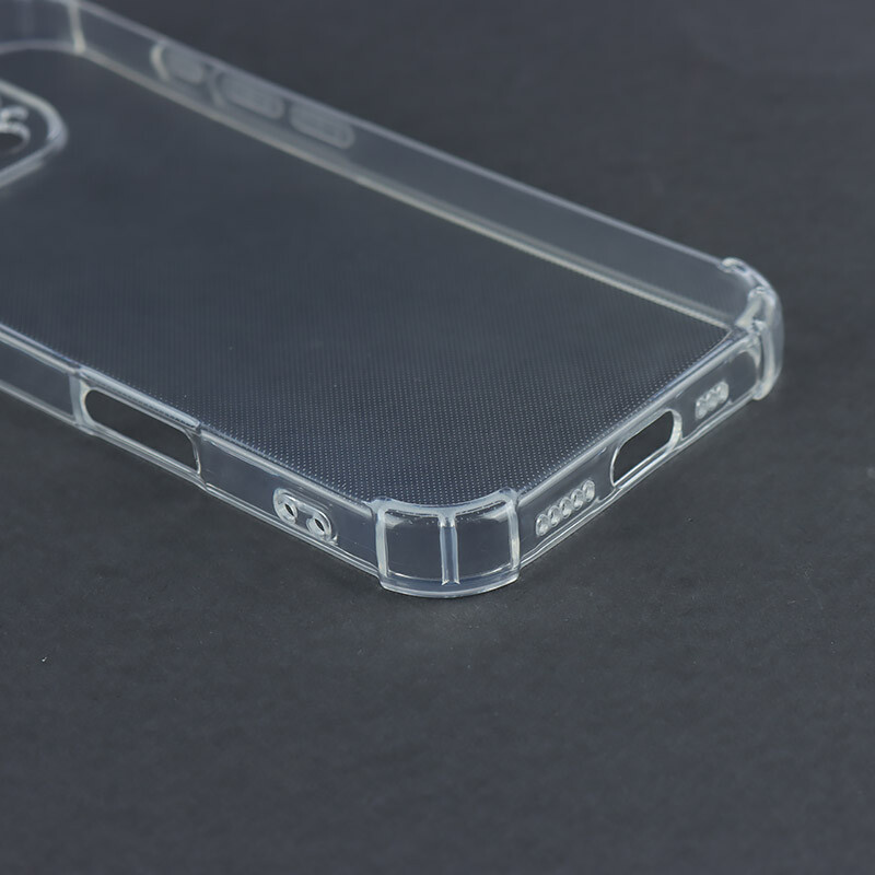 قاب ژله ای ضربه گیر بی رنگ آیفون iPhone 16 Pro محافظ لنزدار - 4