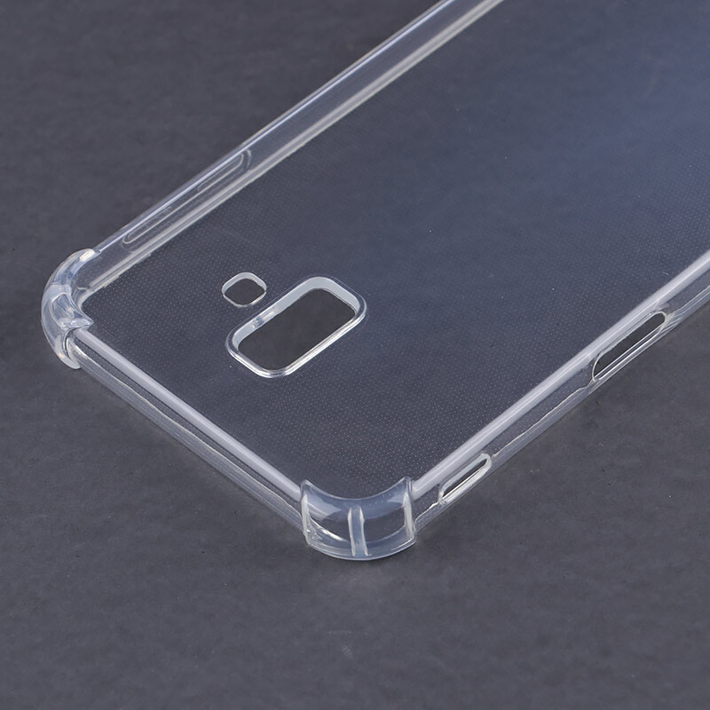 قاب ژله ای ضربه گیر بی رنگ سامسونگ Galaxy J6 Plus محافظ لنزدار - 2