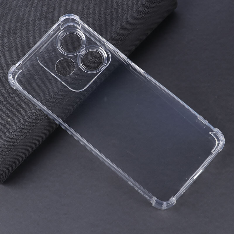 قاب ژله ای ضربه گیر بی رنگ شیائومی Redmi 13X محافظ لنزدار - 3