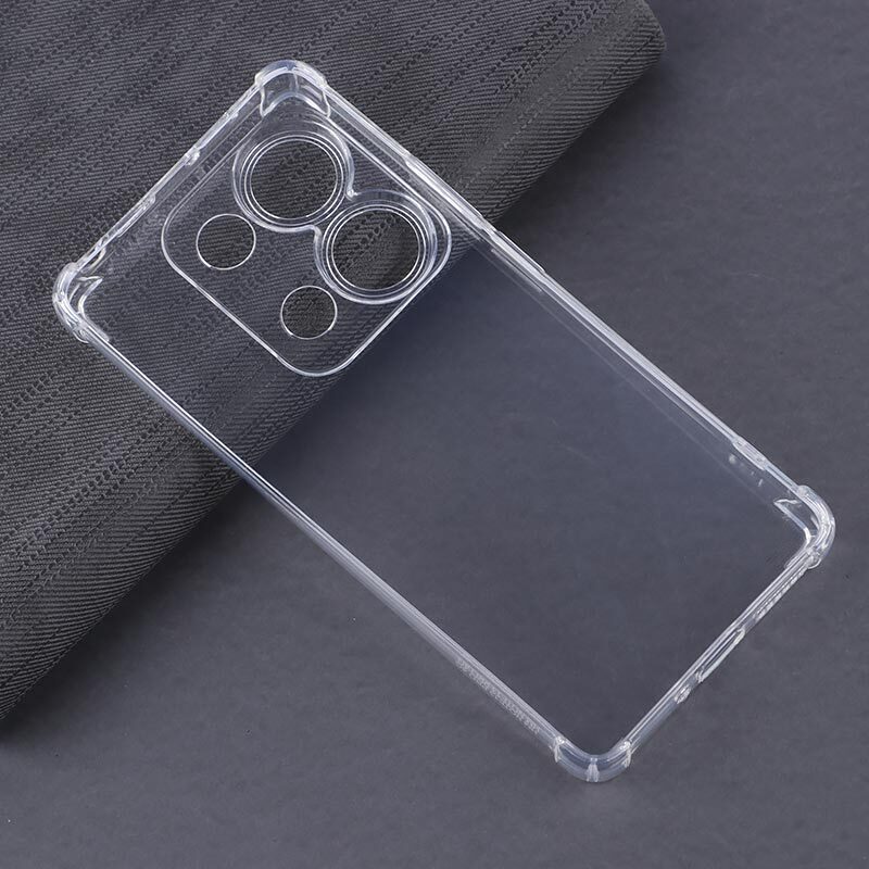 قاب ژله ای ضربه گیر بی رنگ شیائومی Redmi Note 14S محافظ لنزدار - 3