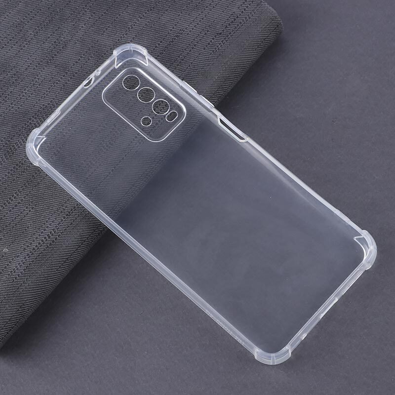 قاب ژله ای ضربه گیر بی رنگ شیائومی Redmi Note 9T / Redmi Note 9 5G محافظ لنزدار - 3