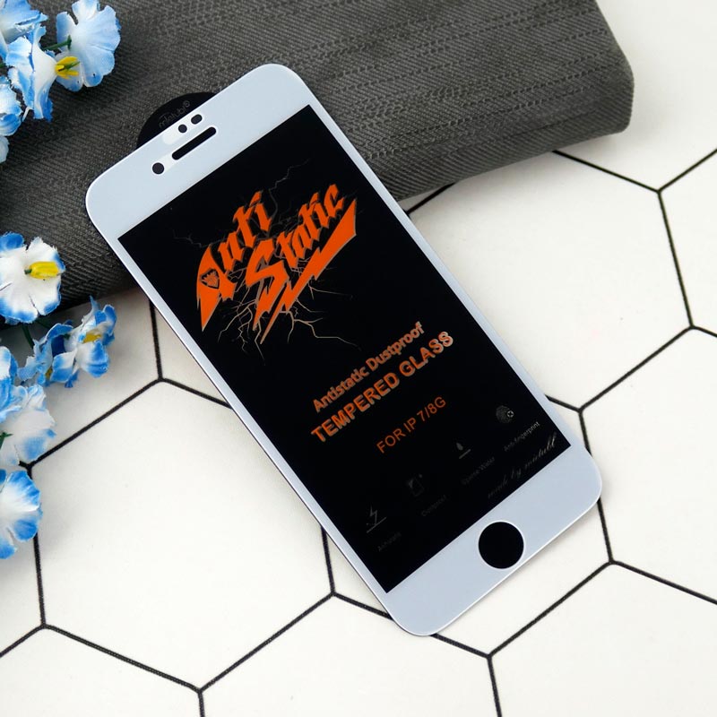 گلس Anti Static آیفون iPhone 7/8/SE 2020 سفید