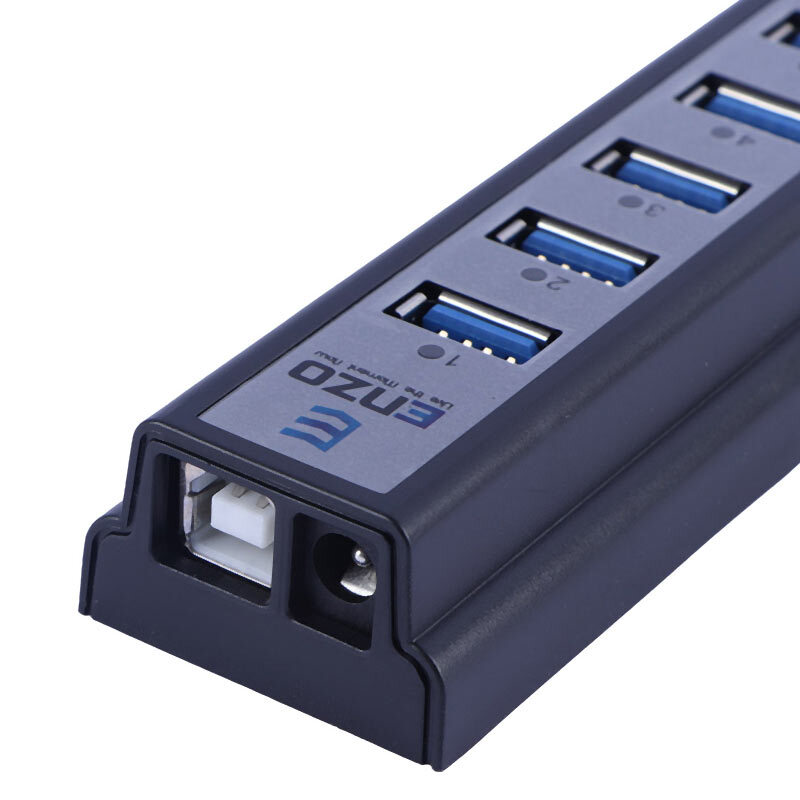 هاب 10 پورت USB انزو UH-10A - 5