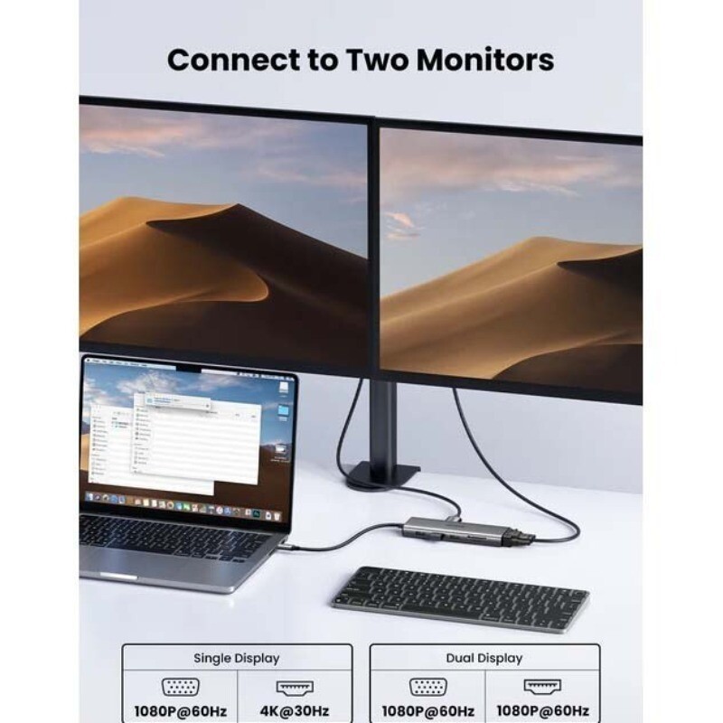 هاب 11 پورت Type-C یوگرین CM639-45520 - 4