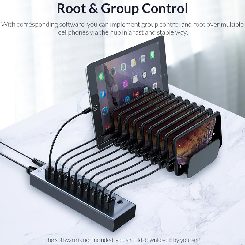 هاب 16 پورت USB3.0 اوریکو BT2U3-16AB - 5