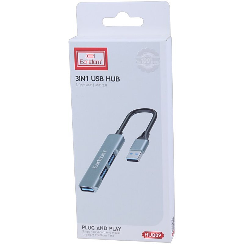 هاب 3 پورت USB 2.0 ارلدام ET-HUB09 - 7