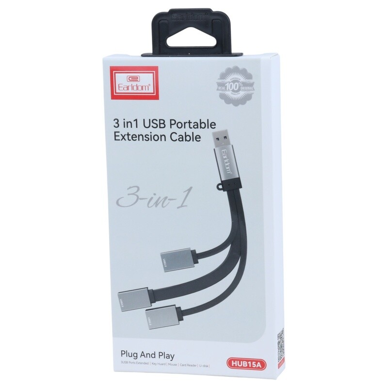 هاب 3 پورت USB 3.0 ارلدام ET-HUB15A - 5