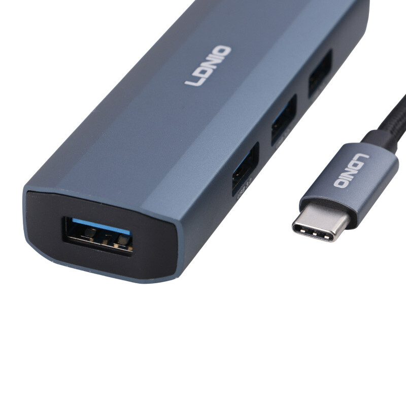هاب 4 پورت Type-C الدینیو DS-114C - 3