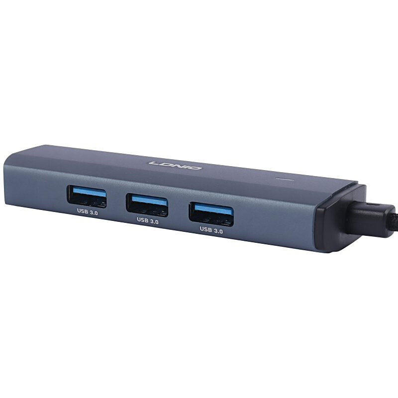 هاب 4 پورت Type-C الدینیو DS-124C - 5