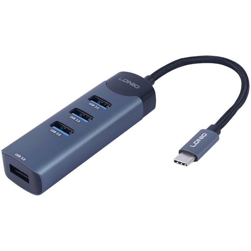هاب 4 پورت Type-C الدینیو DS-134C - 3