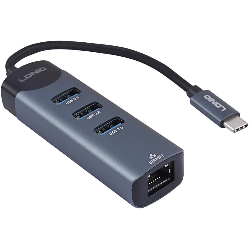 هاب 4 پورت Type-C الدینیو DS-144C - 3