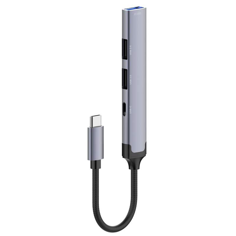 هاب 4 پورت Type-C الدینیو DS-34C - 2