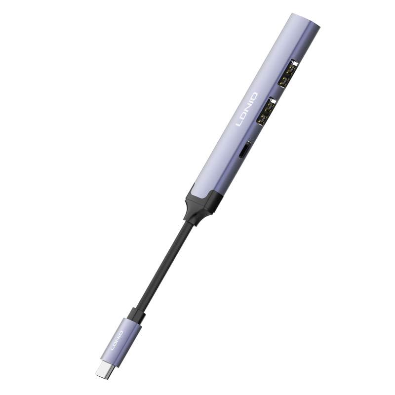 هاب 4 پورت Type-C الدینیو DS-34C - 4