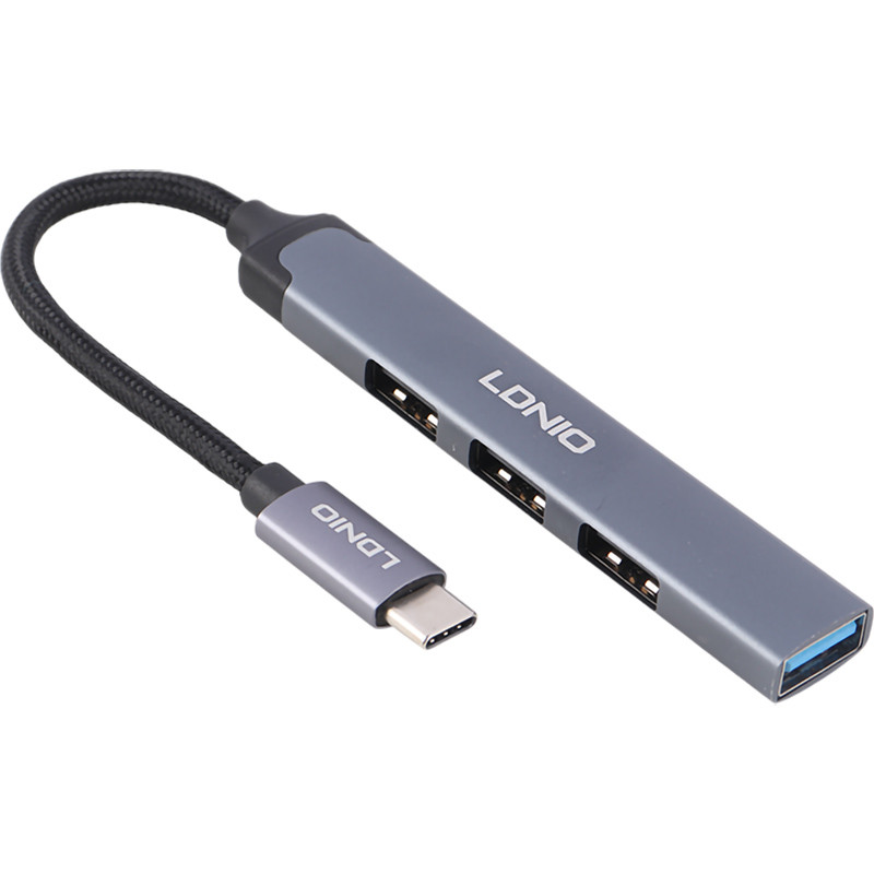 هاب 4 پورت Type-C الدینیو DS-34U - 2