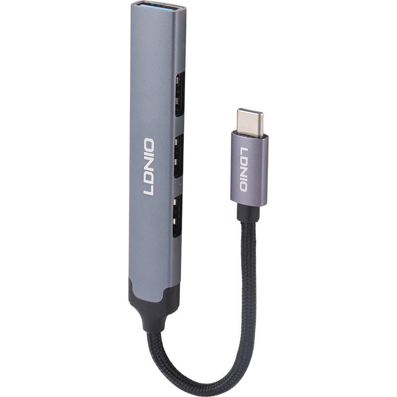 هاب 4 پورت Type-C الدینیو DS-34U - 3