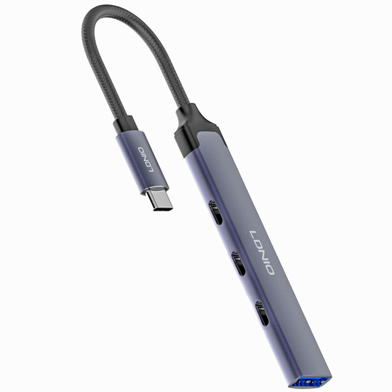 هاب 4 پورت Type-C الدینیو DS-74C - 3