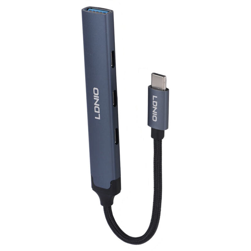 هاب 4 پورت Type-C الدینیو DS-74C - 4