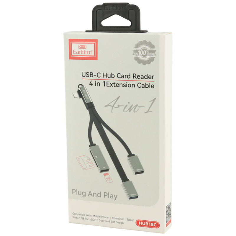 هاب 4 پورت Type-C ارلدام ET-HUB18C - 2