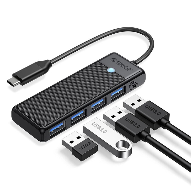 هاب 4 پورت Type-C اوریکو PAPW4A-C3 - 2