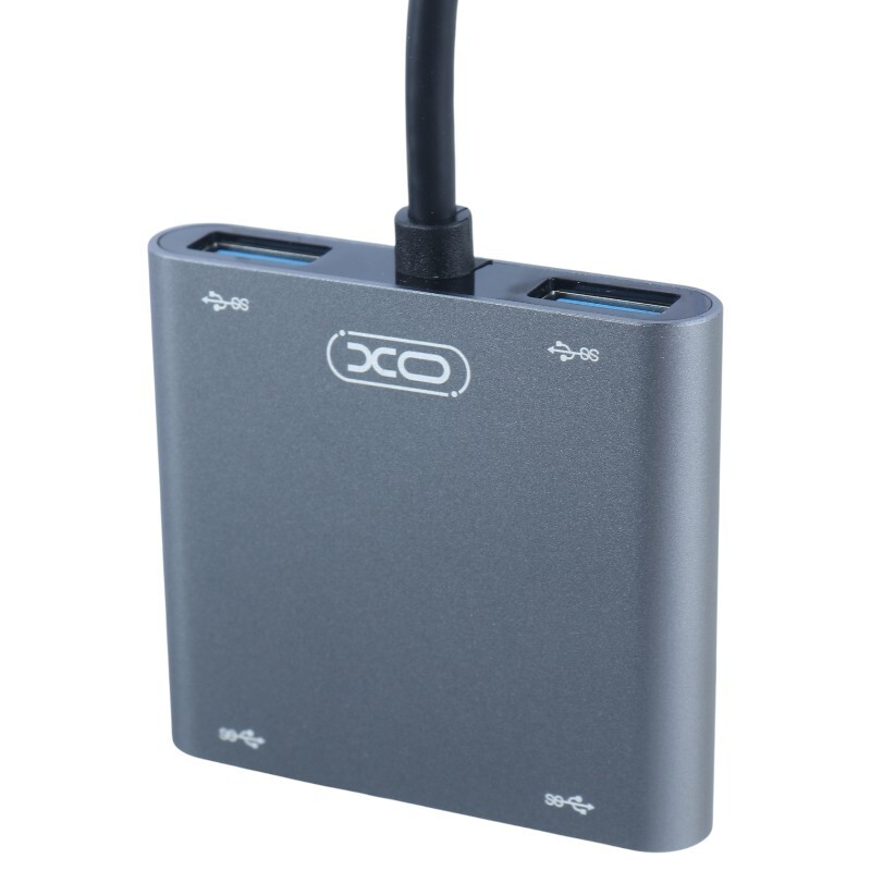 هاب 4 پورت Type-C ایکس او XO-HUB012B - 4