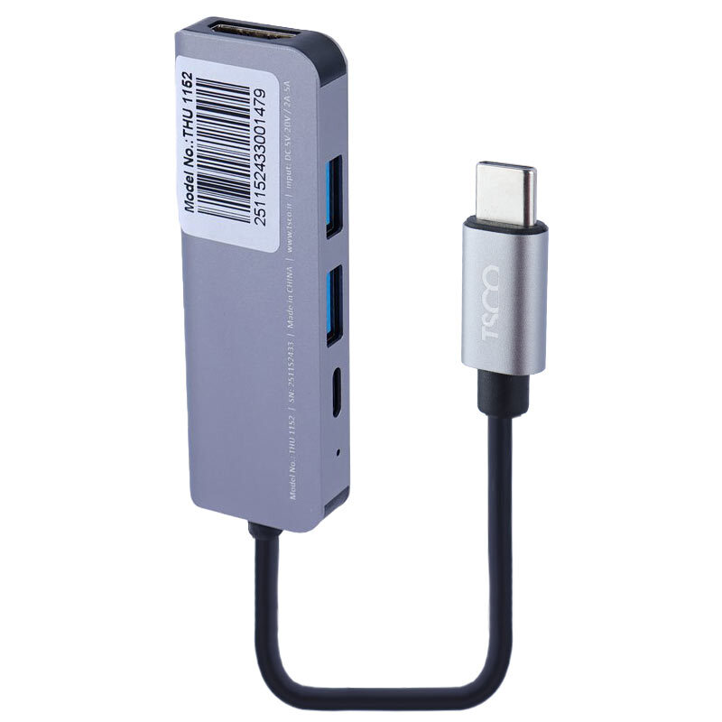 هاب 4 پورت Type-C تسکو THU 1152 - 5