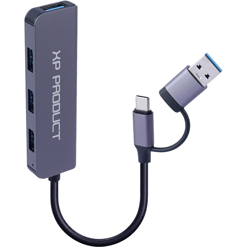 هاب 4 پورت Type-C / USB 3.0 ایکس پی پروداکت XP-H829U - 2