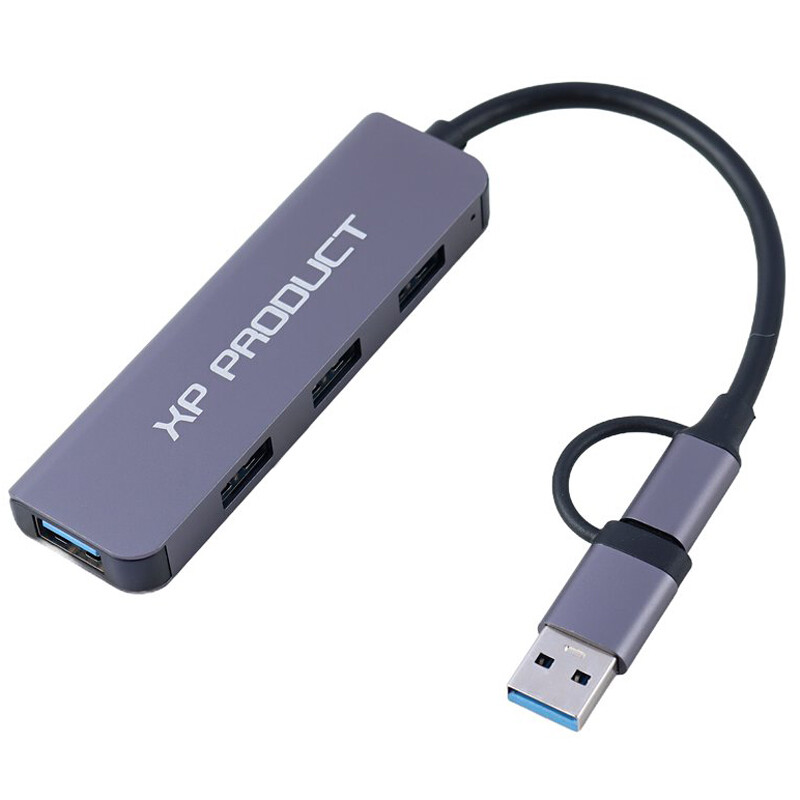 هاب 4 پورت Type-C / USB 3.0 ایکس پی پروداکت XP-H829U - 3