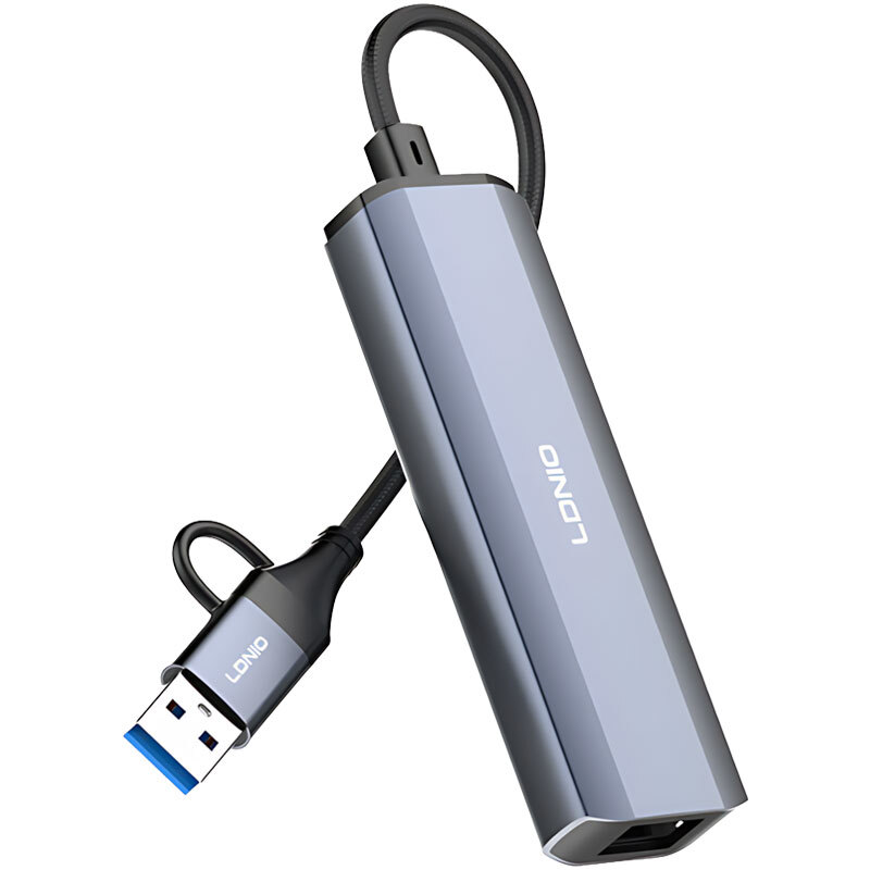 هاب 4 پورت Type-C / USB3.0 الدینیو DS-124UC - 8