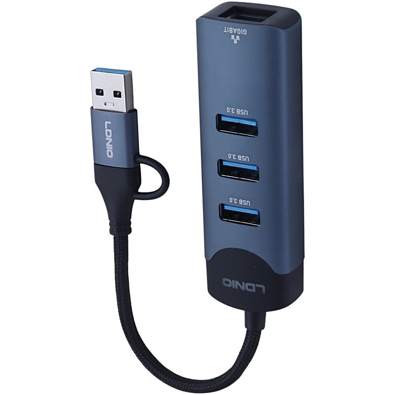 هاب 4 پورت Type-C / USB3.0 الدینیو DS-144UC - 2