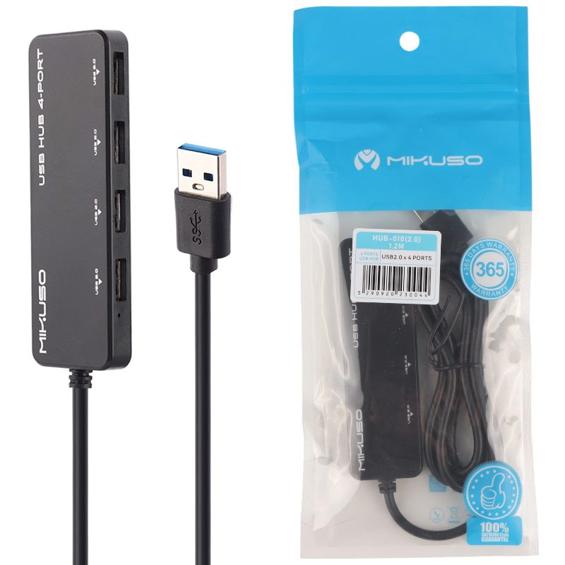 هاب 4 پورت USB 2.0 میکوسو HUB-010 طول 1.2 متر