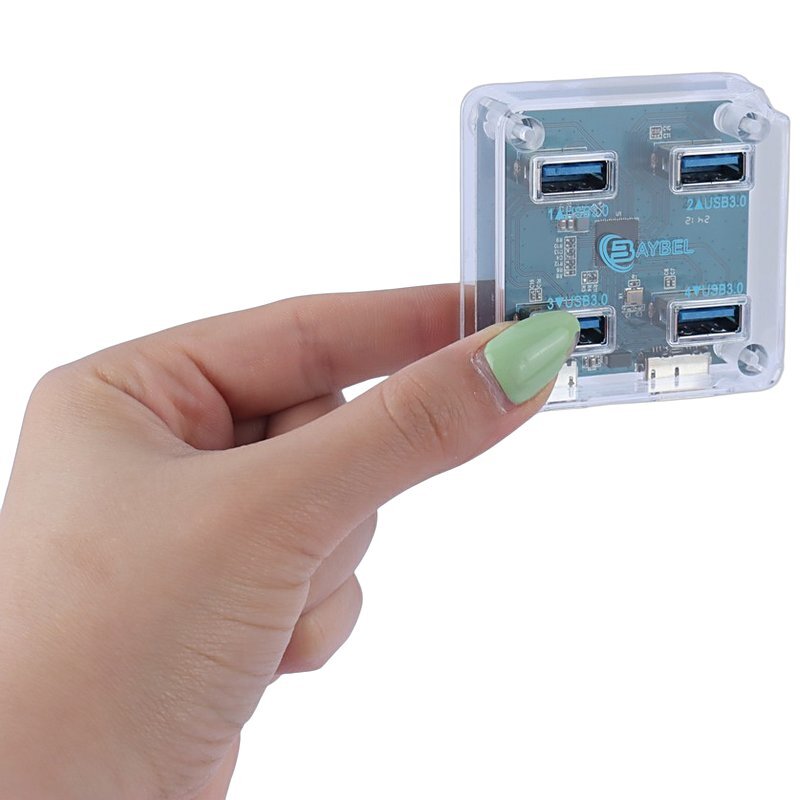 هاب 4 پورت USB 3.0 بایبل H-91 - 4