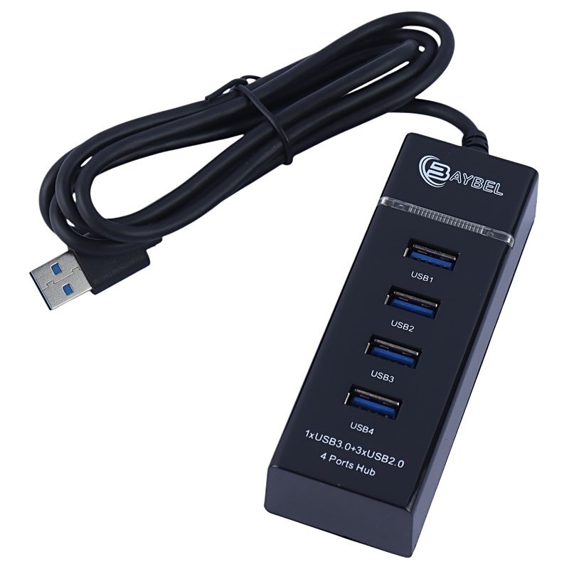 هاب 4 پورت USB 3.0 بایبل H-93 - 4