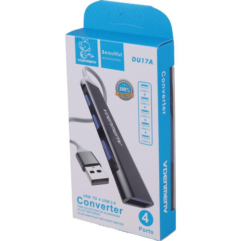 هاب 4 پورت USB 3.0 دنمن DU17A - 5