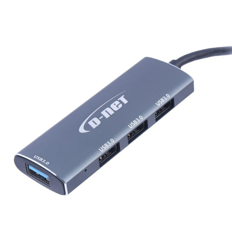 هاب 4 پورت USB 3.0 دی نت DT-430 طول 1.2 متر - 3