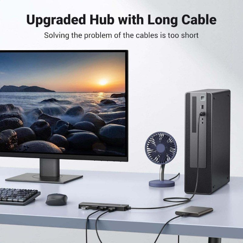 هاب 4 پورت USB 3.0 یوگرین CM219-25946 - 3