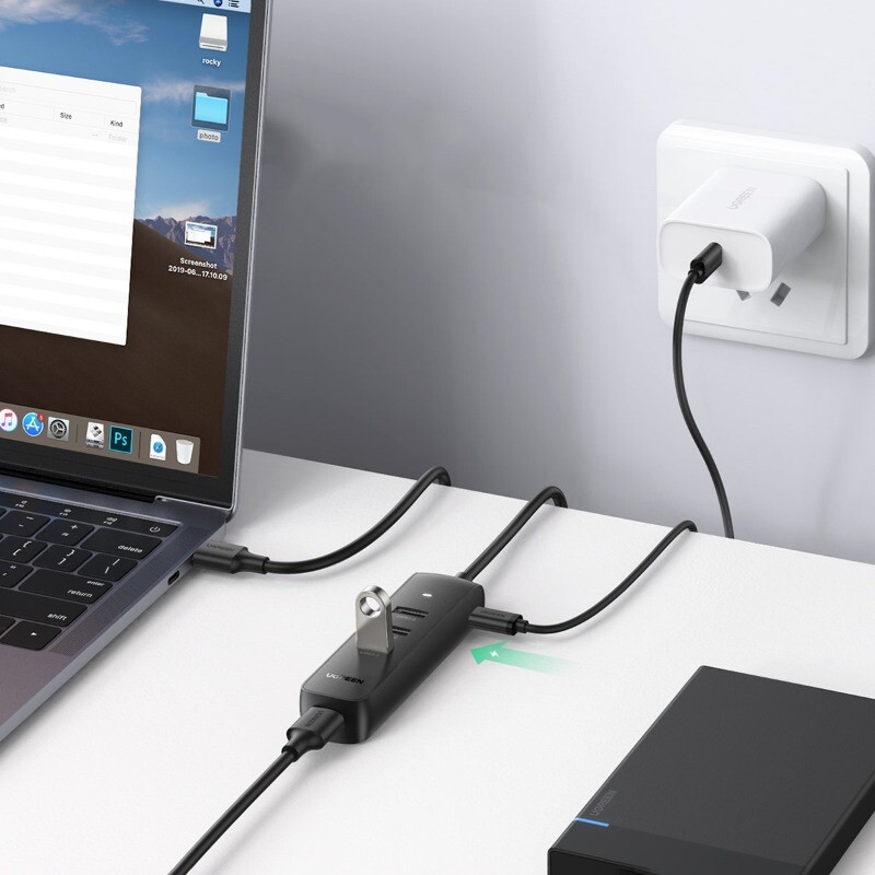 هاب 4 پورت USB 3.0 یوگرین CM416-80657 - 7