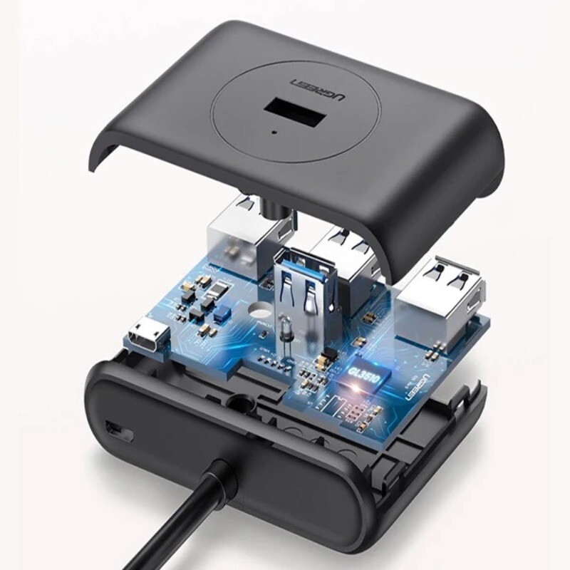 هاب 4 پورت USB 3.0 یوگرین CR113-20291 - 4