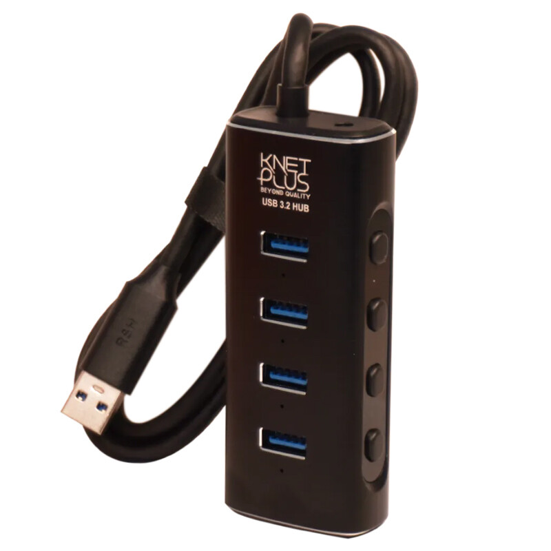هاب 4 پورت USB 3.1 کی نت پلاس KP-HA34 - 2
