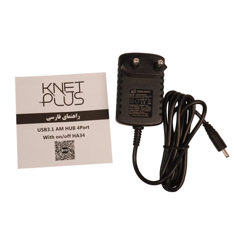 هاب 4 پورت USB 3.1 کی نت پلاس KP-HA34 - 5