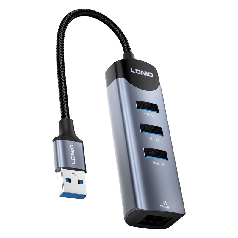 هاب 4 پورت USB الدینیو DS-144U - 2