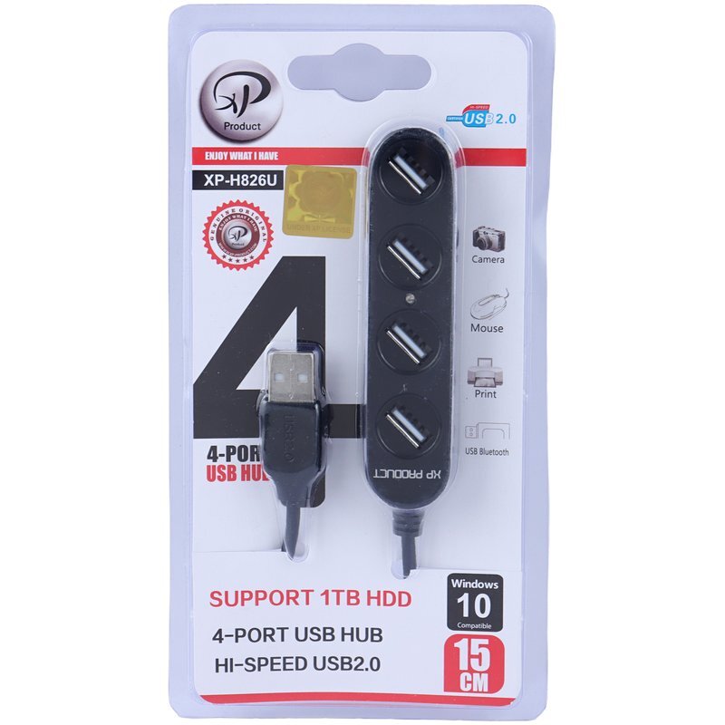 هاب 4 پورت USB ایکس پی پروداکت XP-H826U - 6