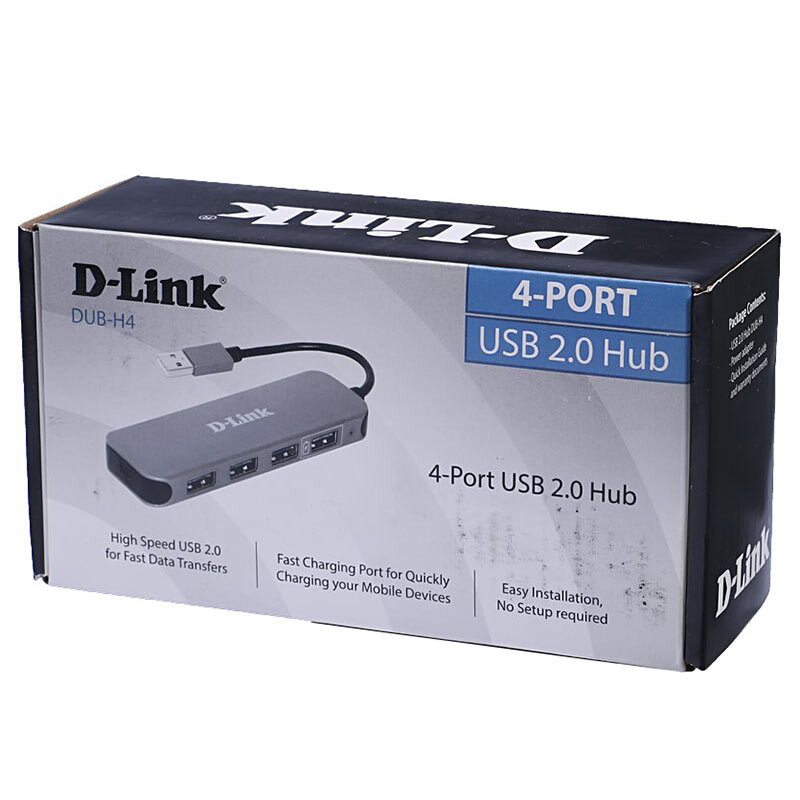 هاب 4 پورت USB دی لینک DUB-H4 - 2