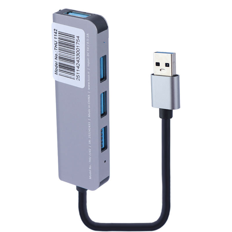 هاب 4 پورت USB تسکو THU 1142 - 5