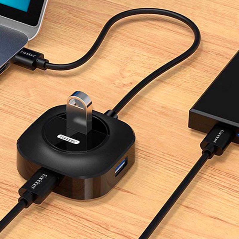 هاب 4 پورت USB2.0 ارلدام ET-HUB06 - 3
